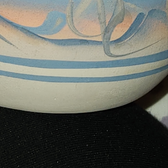 Southwest Wedding Pottery Vase - Hand Painted - Picture 7 of 10